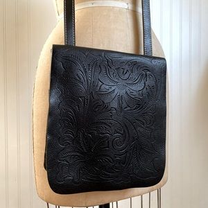 Patricia Nash tooled leather Granada crossbody